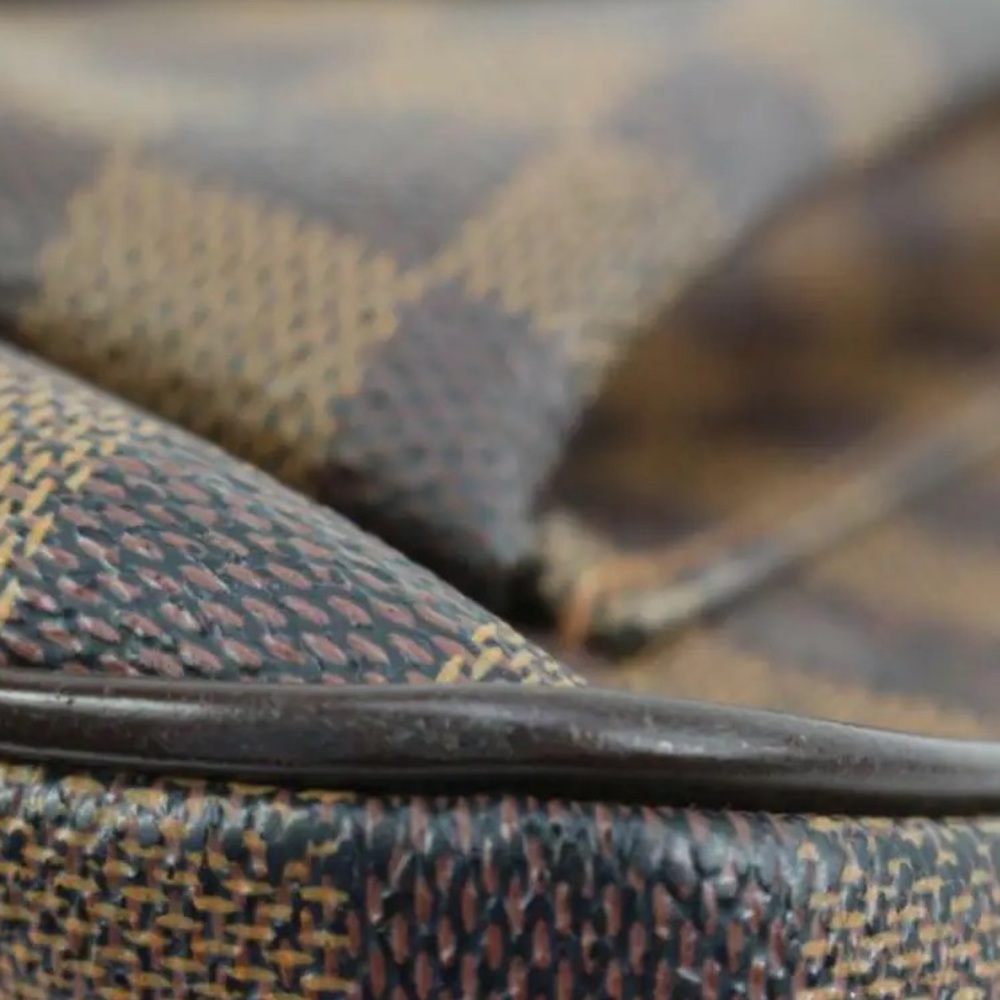 Louis Vuitton Discontinued Damier Ebene Uzes Manhattan Shoulder Bag - Picture 14 of 16